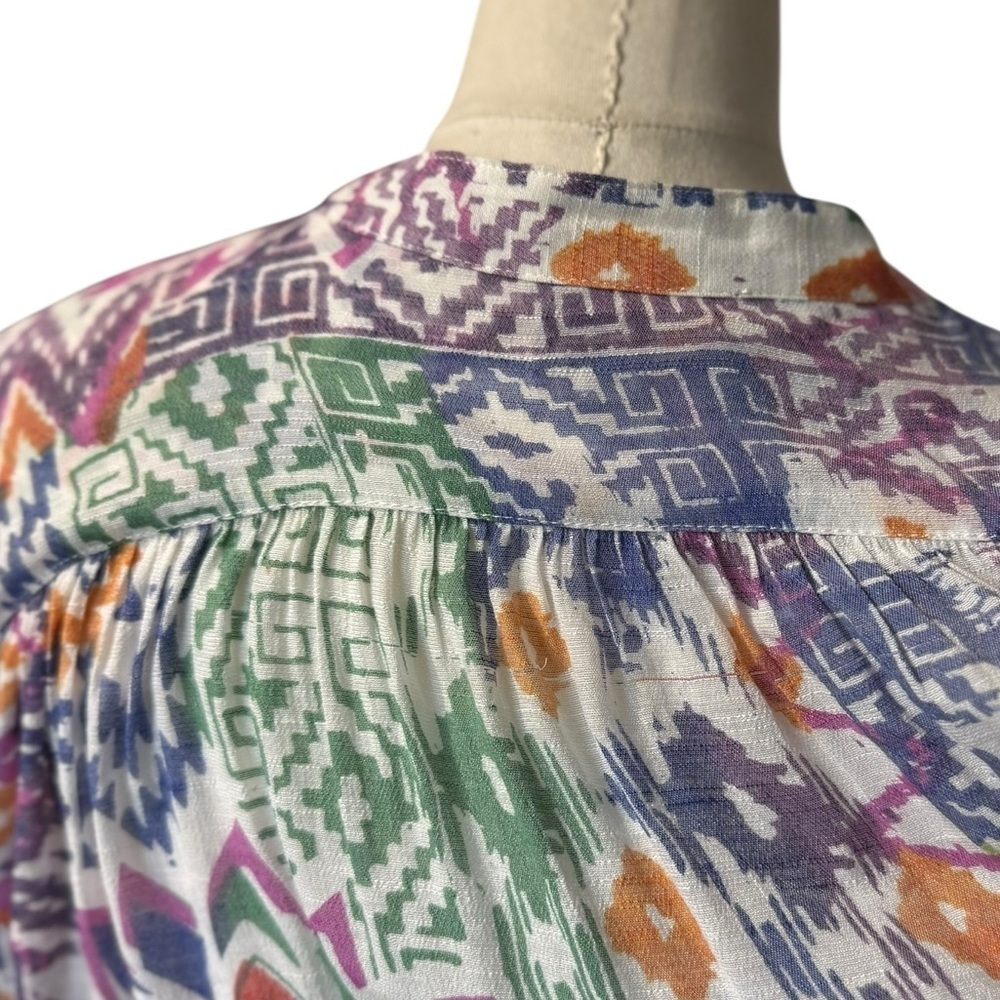 Anthropologie Maeve Brynna Buttondown Blouse, Size  Large - Picture 10 of 10